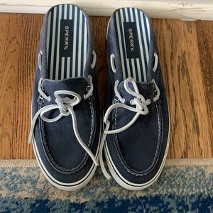 Sperry Bahama Clog Blue women’s size 10